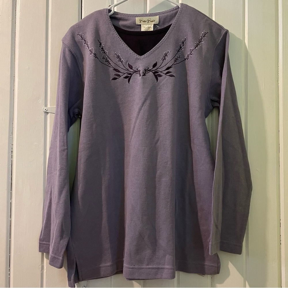 Bobbie Brooks floral tunic top-small NWT